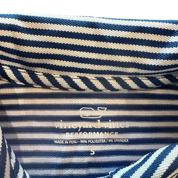 Vineyard Vines Womens Small Lander University Bearcats Striped Short Sleeve Polo - Picture 3 of 5